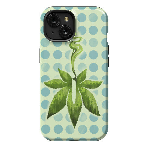 Green Leaf- Cannabis Phone Case